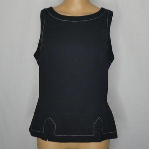 David Warren Vintage Button Back Blouse Shell 10